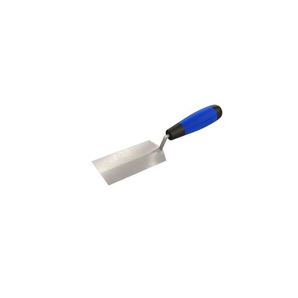 Margin Trowel, Stainless Steel 5" X 1 1/2" Comfort Grip Handle